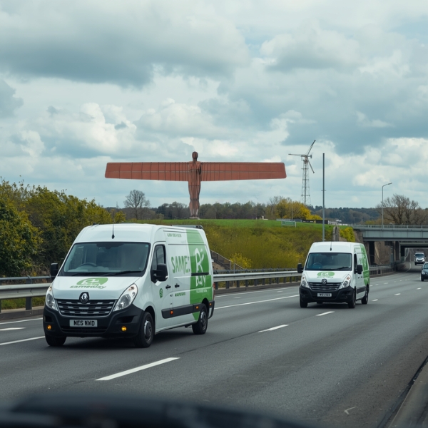 Same-day collections and deliveries throughout Newcastle and surrounding areas.